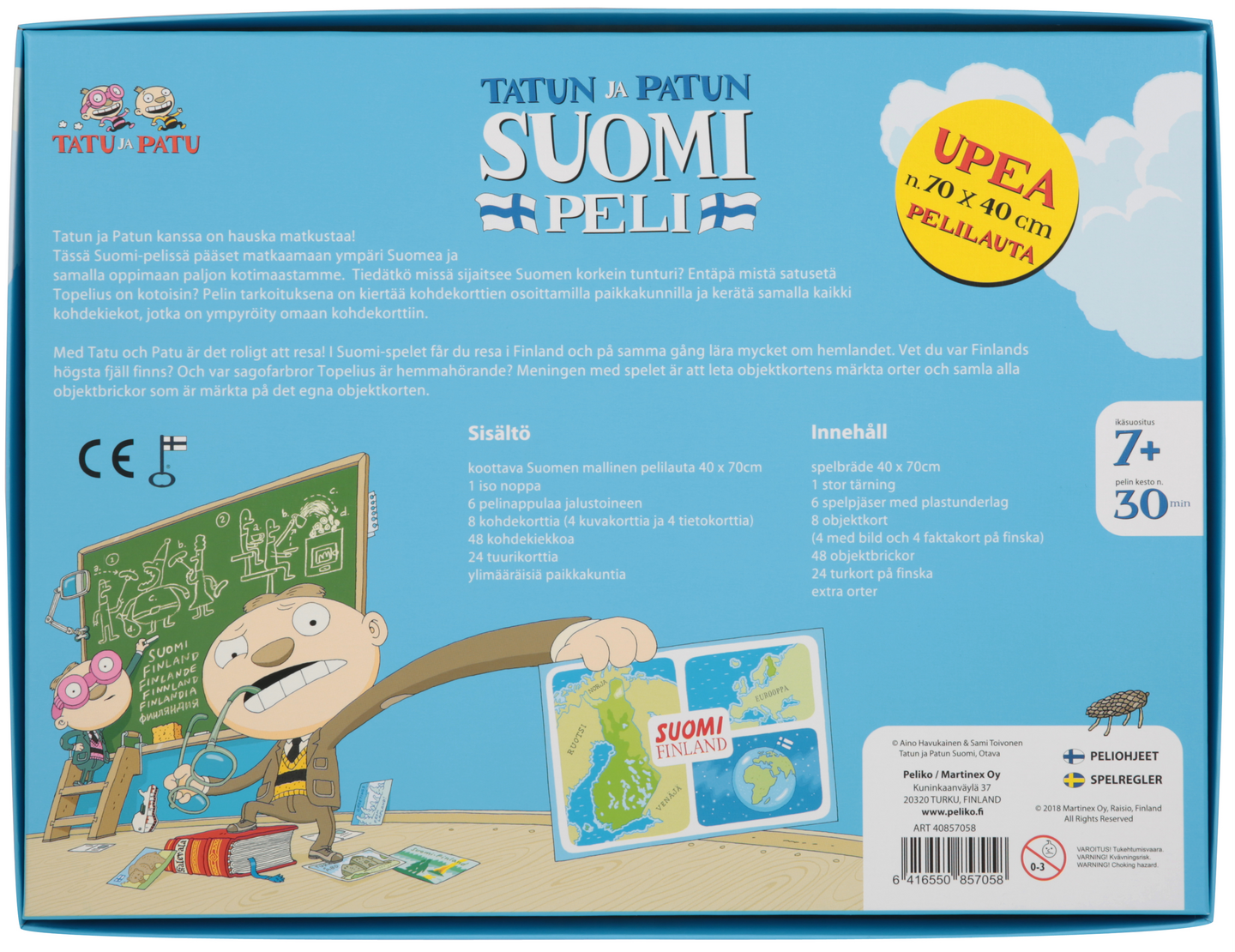 Peliko Tatu ja Patu Suomipeli