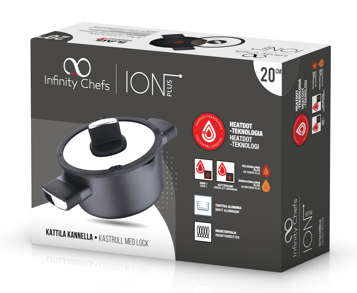 Infinity Chefs Ion Plus kattila 2L / 20c