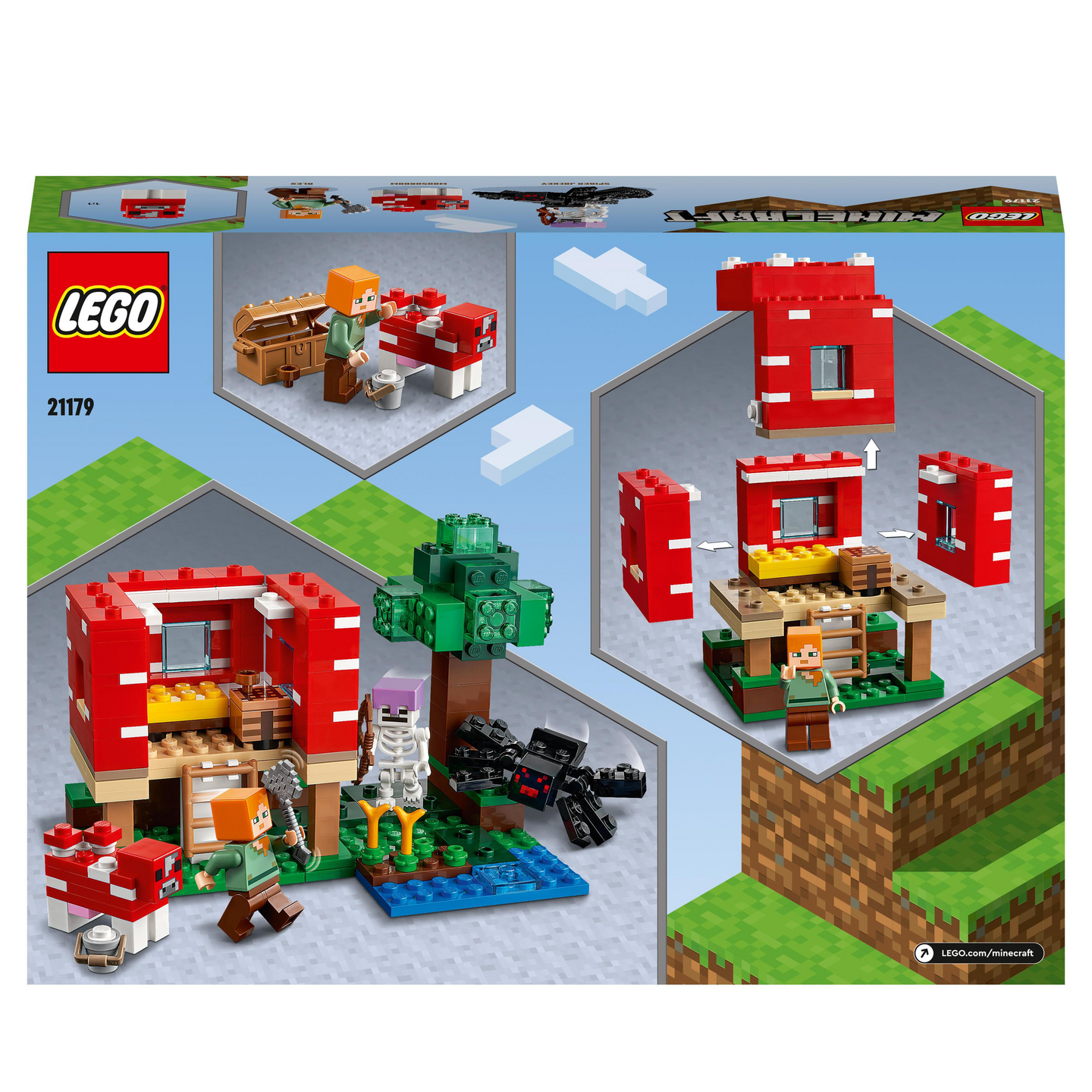 LEGO Minecraft 21179 Sienitalo