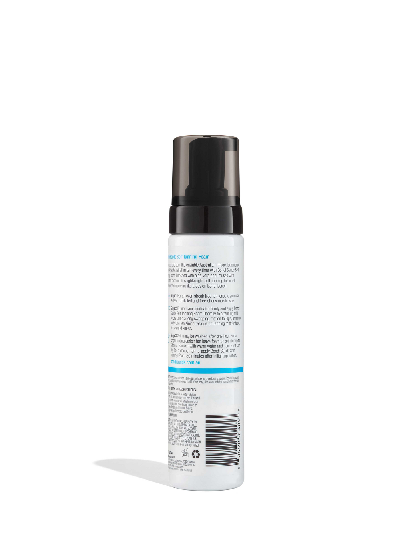 Bondi Sands itseruskettava vaahto Self Tanning Foam Light/Medium 200ml