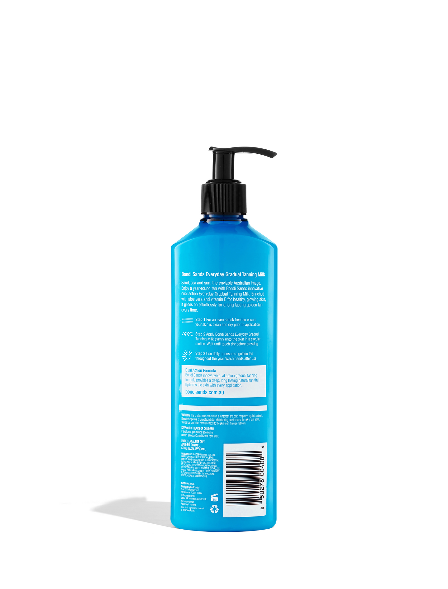 Bondi Sands asteittain ruskettava voide Everyday Gradual Tanning Milk 375ml