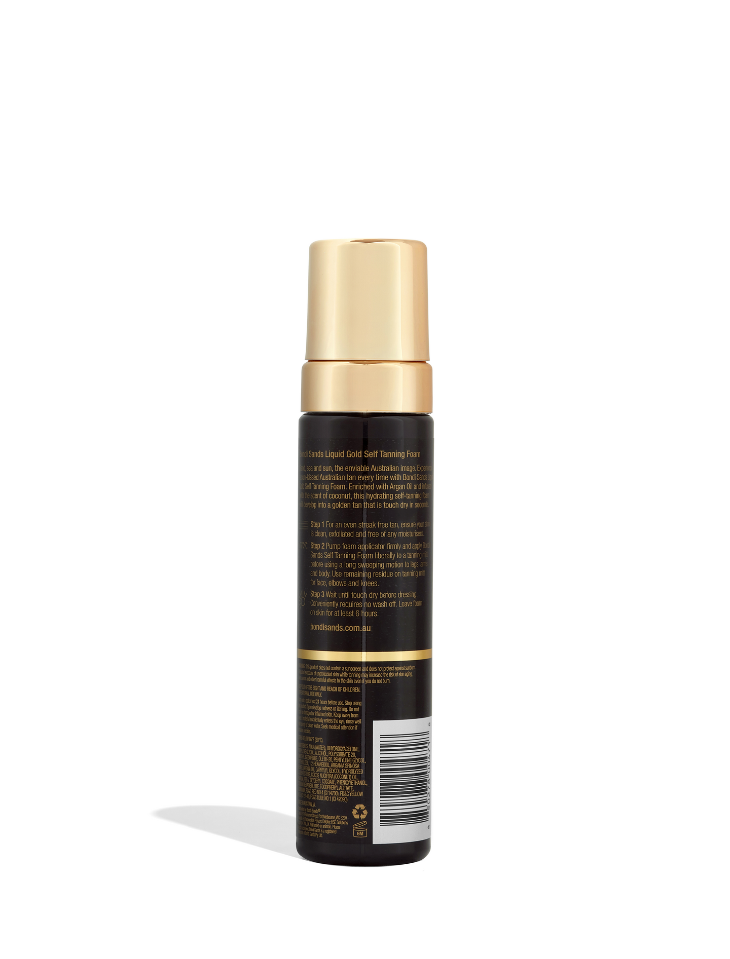Bondi Sands itseruskettava vaahto Liquid Gold Foam 200ml