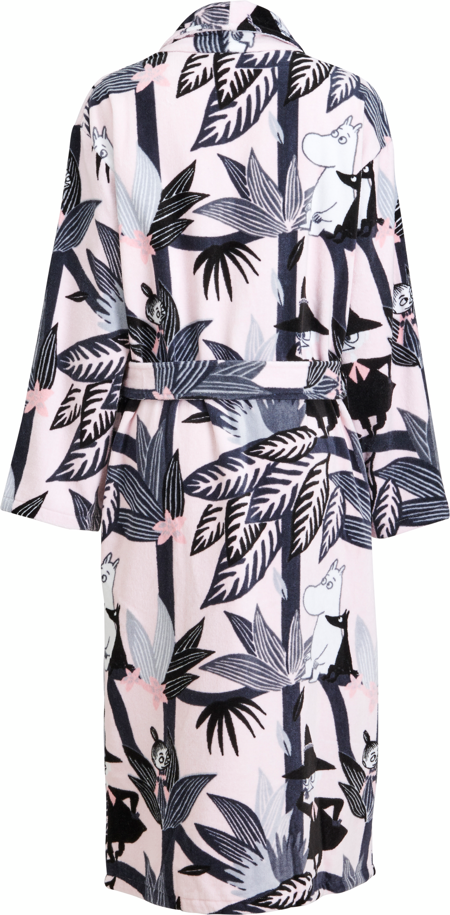 Muumi naisten kylpytakki Latvus vaaleanpunainen