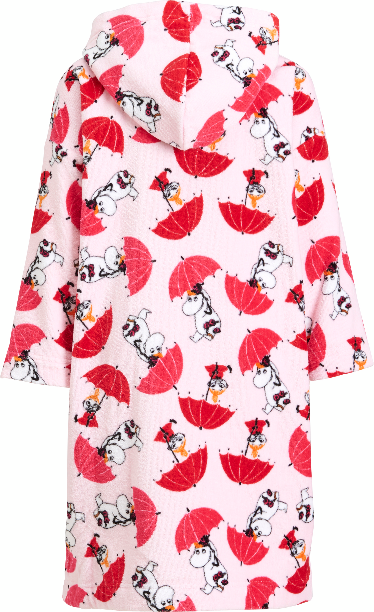 Muumi lasten kylpytakki Pisarat vaaleanpunainen