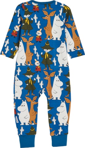 Muumi vauvojen pyjama Tuumata sininen