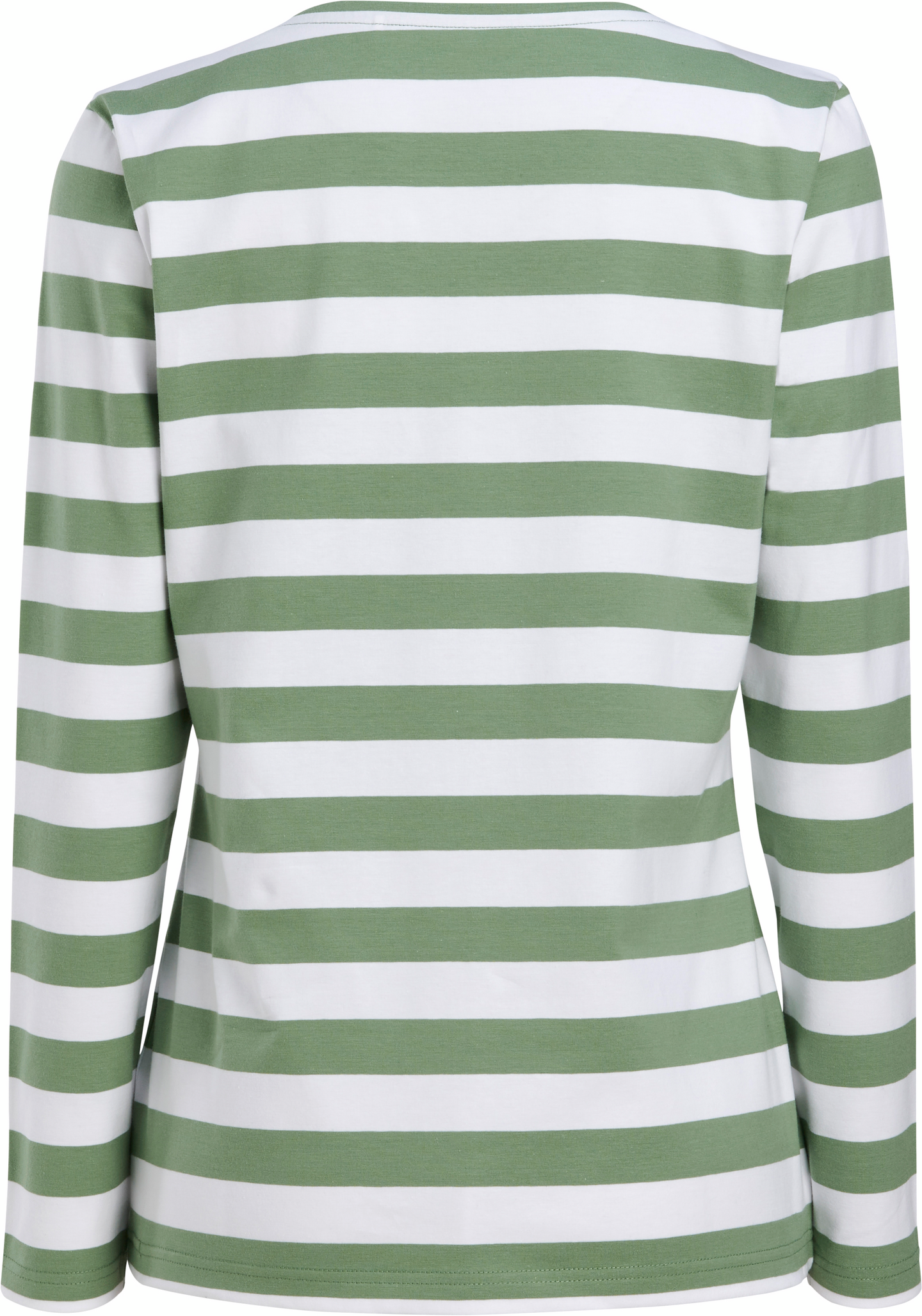mywear naisten trikoopaita Amira vihreä/valkoinen