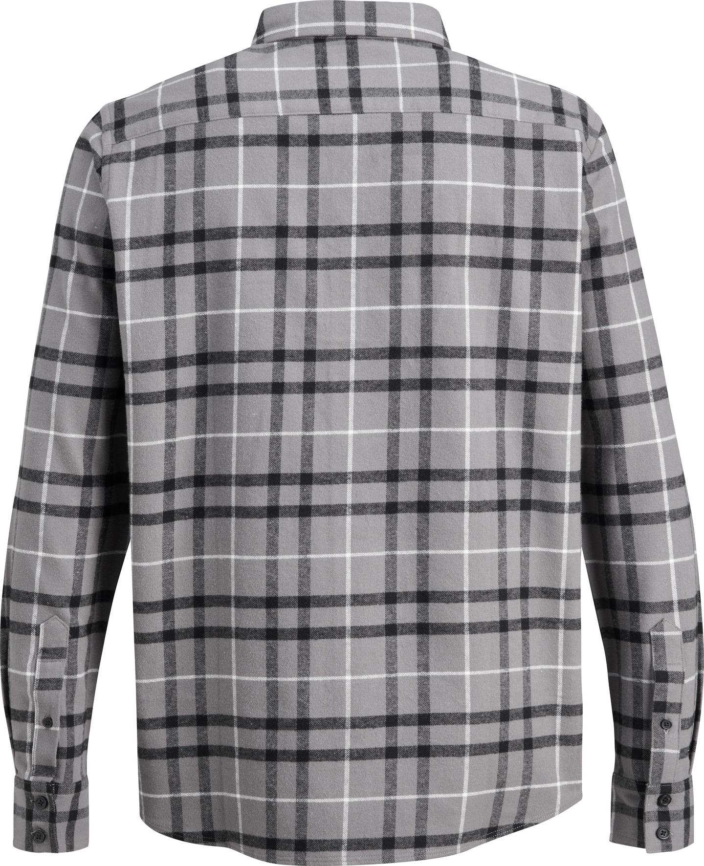 mywear miesten flanellipaita Aaron musta