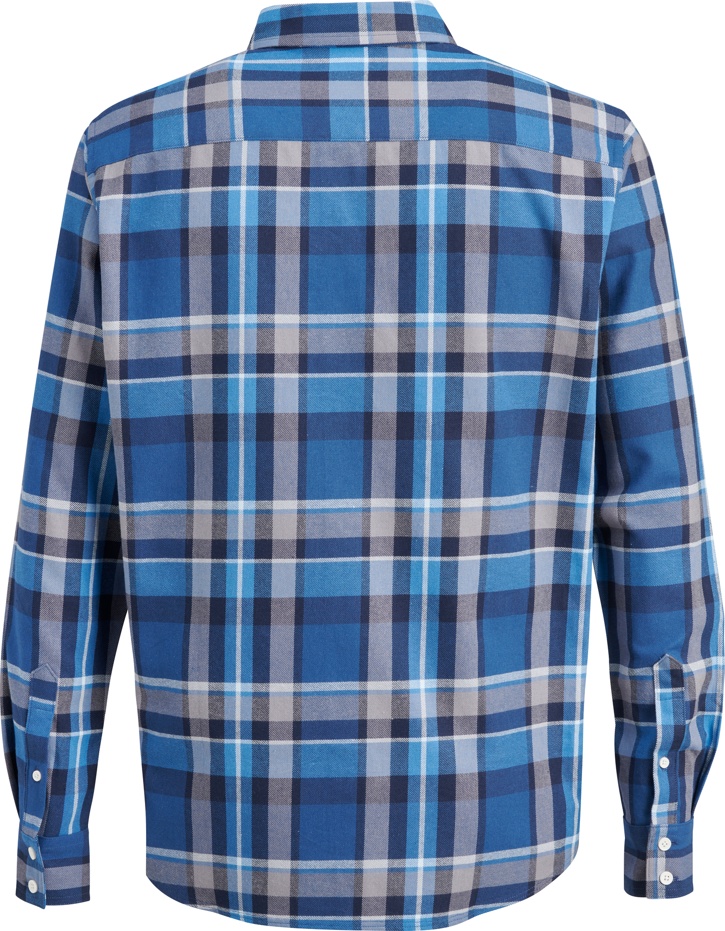 mywear miesten flanellipaita Aaron sininen