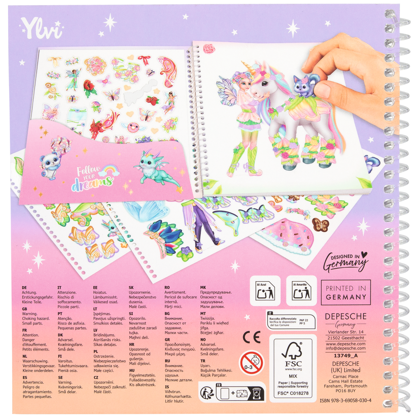 Ylvi Dress Me Up tarrakirja