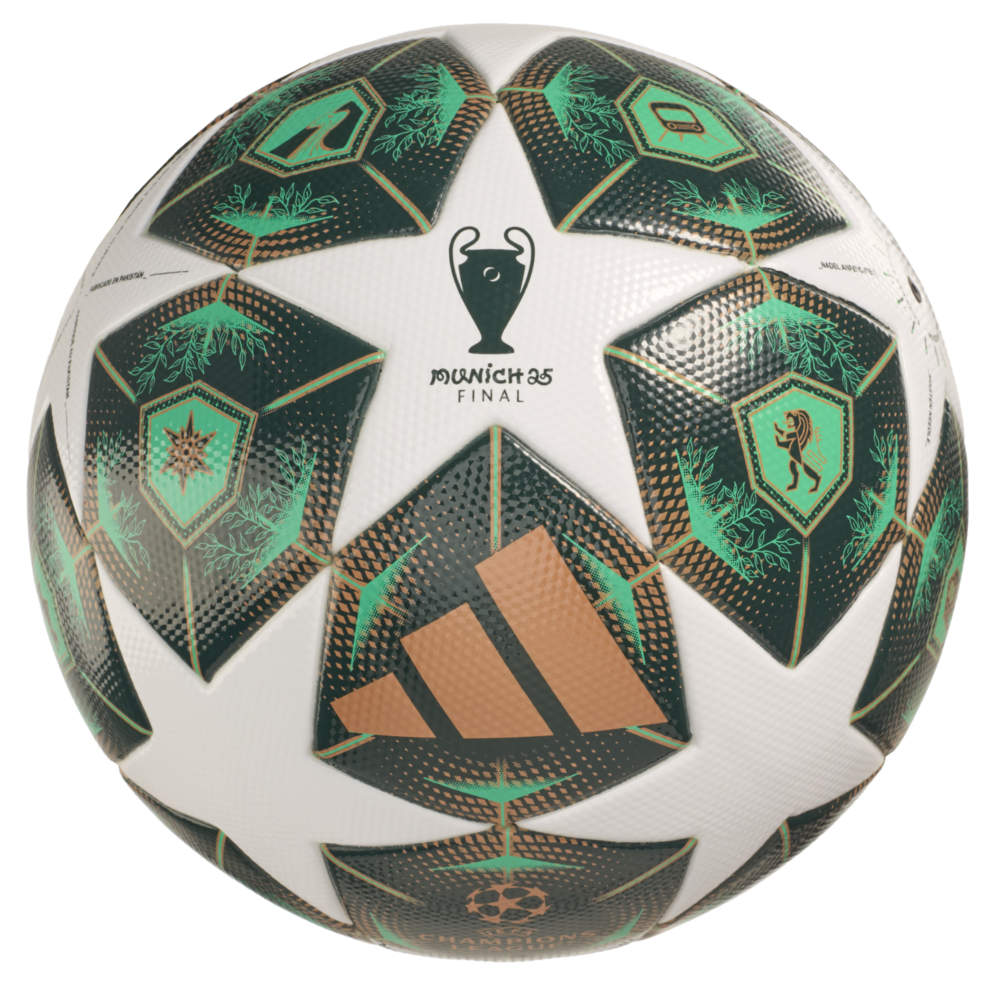 Adidas UCL LGE jalkapallo vihr koko 5