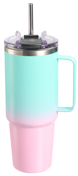 myhome teräsmuki 0,850 l turkoosi/pinkki