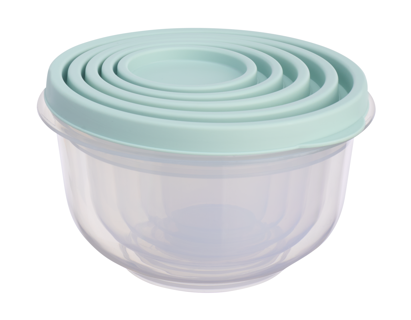 myhome ruoansäilytysrasiasetti 5 kpl/pkt vaaleanvihreä