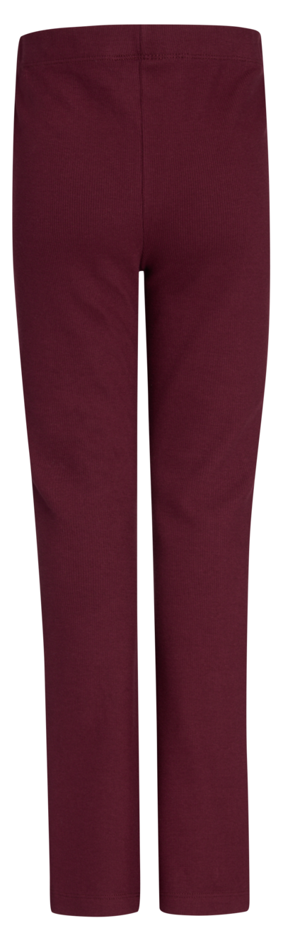mywear ERIN ribbileggingsit tummanpunainen
