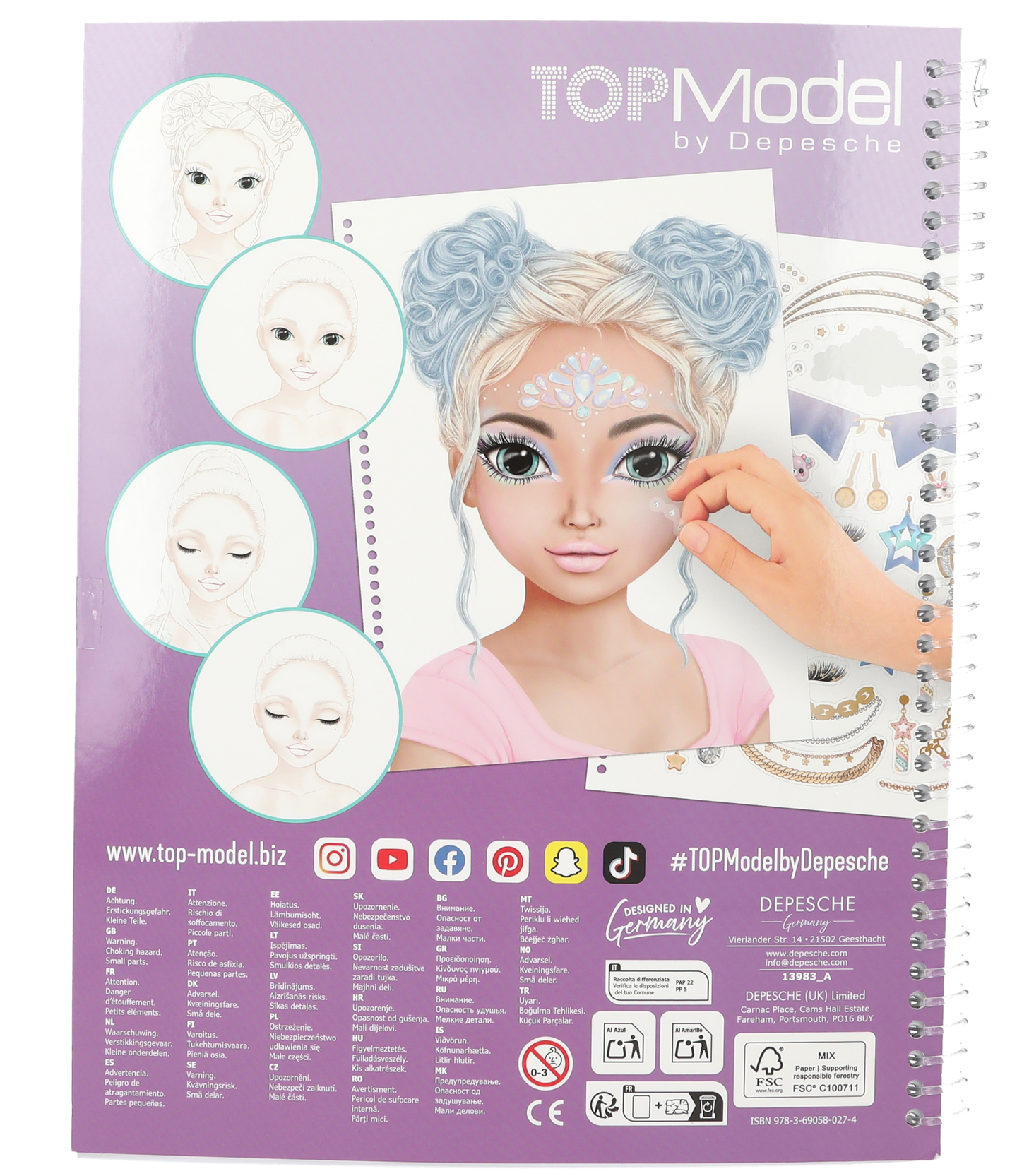 TOPModel Make up suunnittelukirja