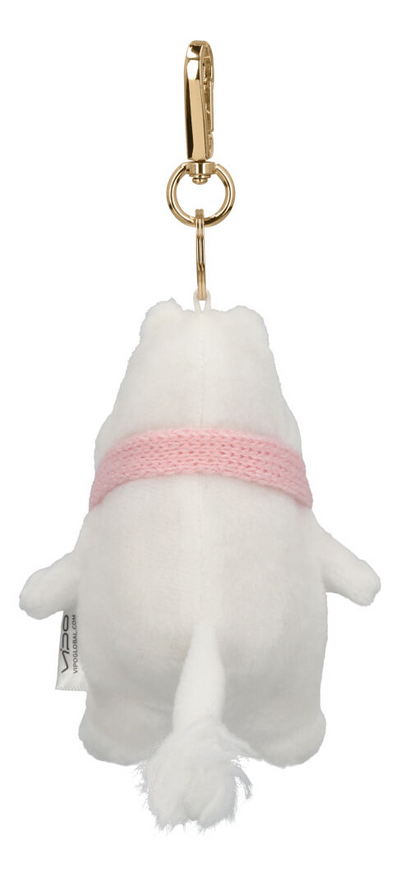 Roosa nauha Muumi avaimenperä/laukkukoriste
