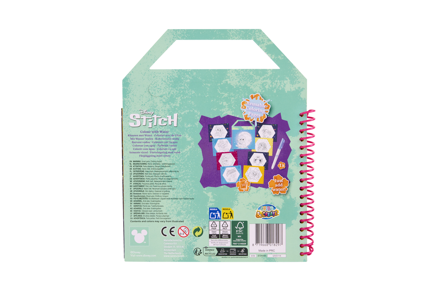 Stitch vesivärityskirja
