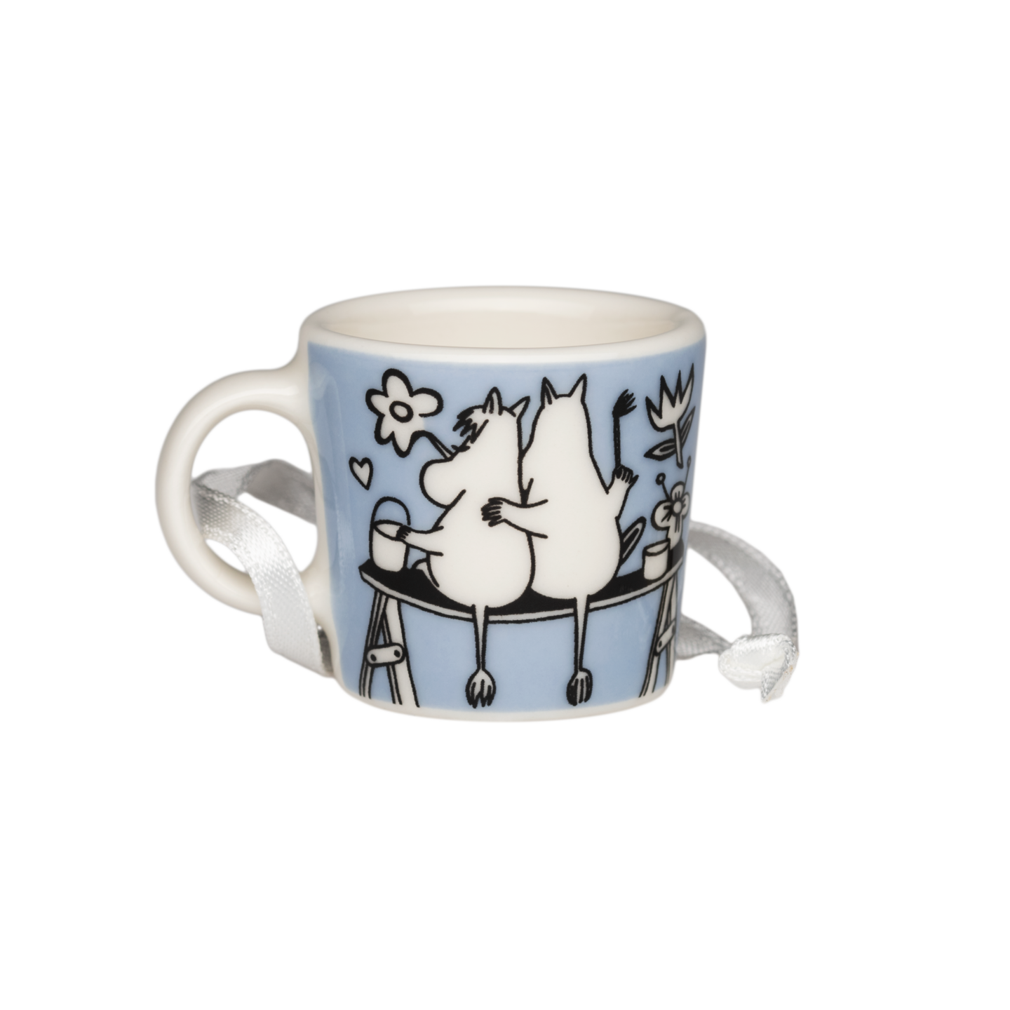 Moomin Arabia mini muki Rakkaus sininen Box