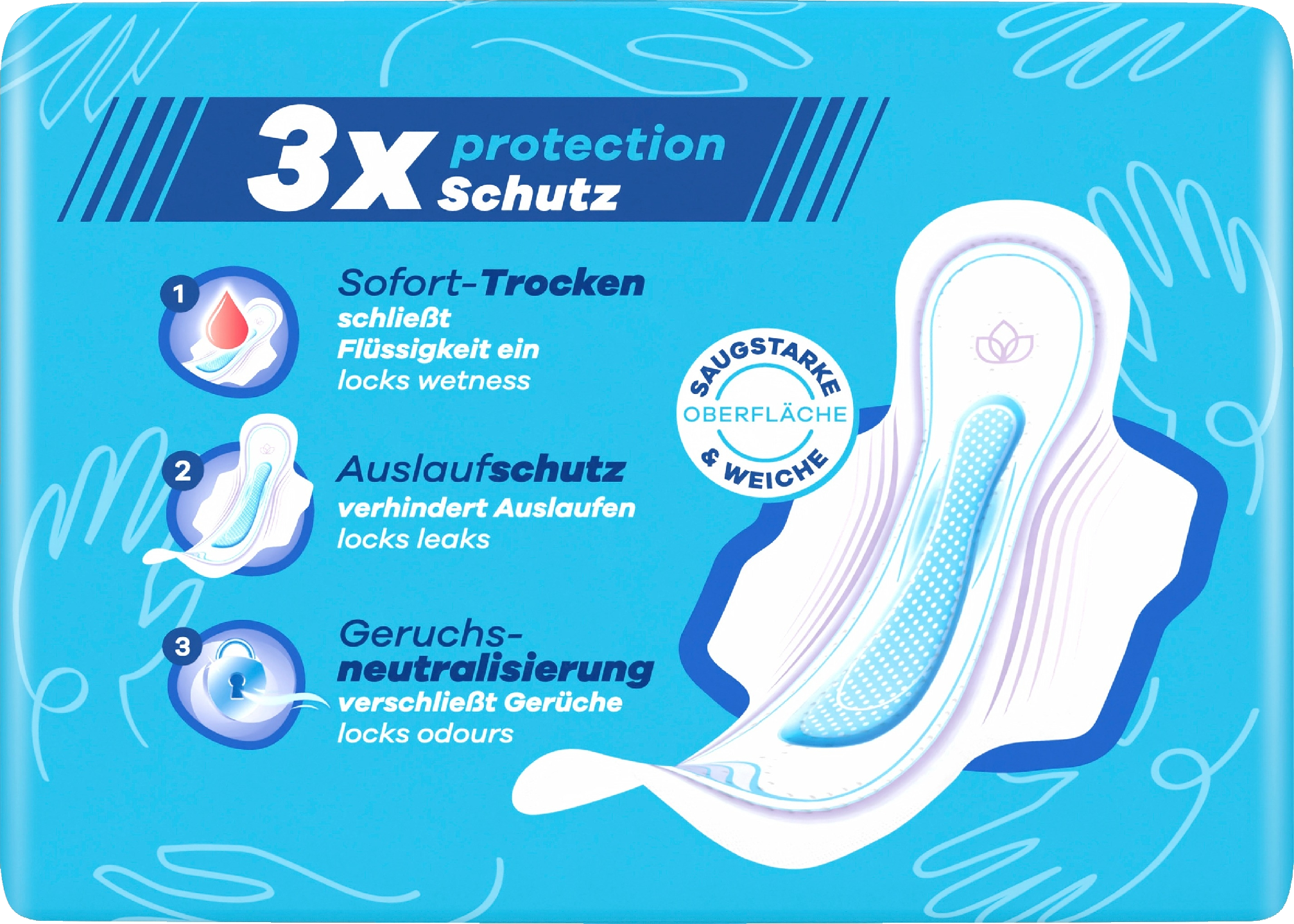 Always terveysside Ultra Long Plus 3 siivekkeillä 10kpl