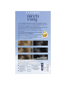 Clairol Nice'n Easy Kestoväri 2 Black 2x60ml + 57ml