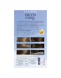 Clairol Nice'n Easy Kestoväri 4 Medium Brown 2x60ml + 57ml