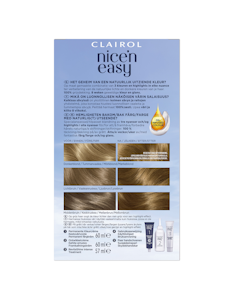 Clairol Nice'n Easy Kestoväri 7 Medium Blonde 2x60ml + 57ml