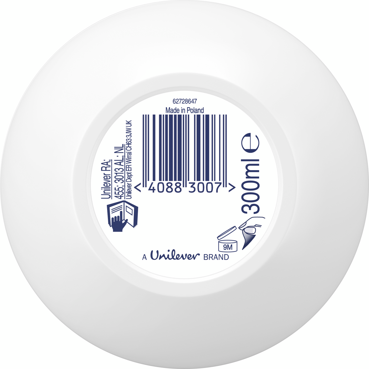 Dove vartalovoide 300ml silky