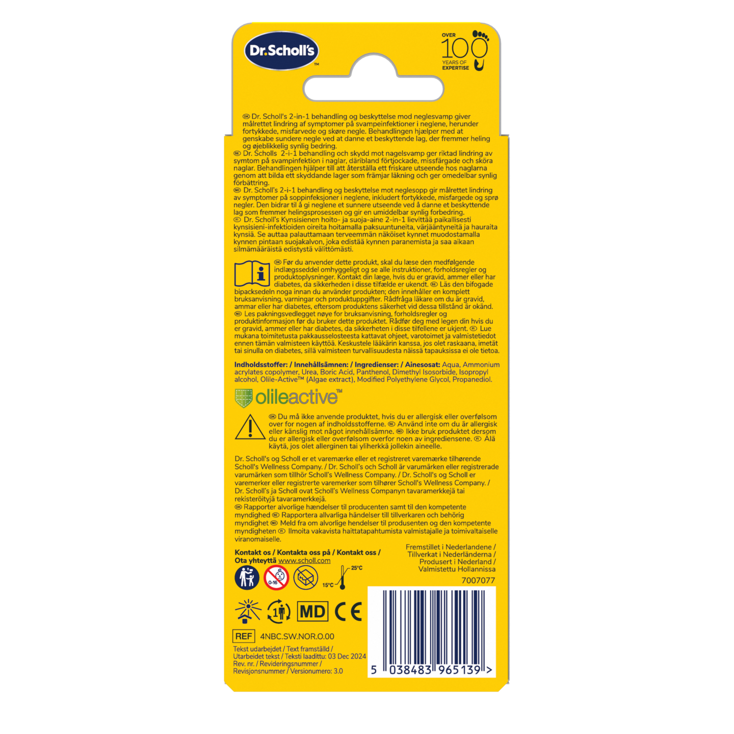 Scholl kynsisienen hoitoaine 3,8ml