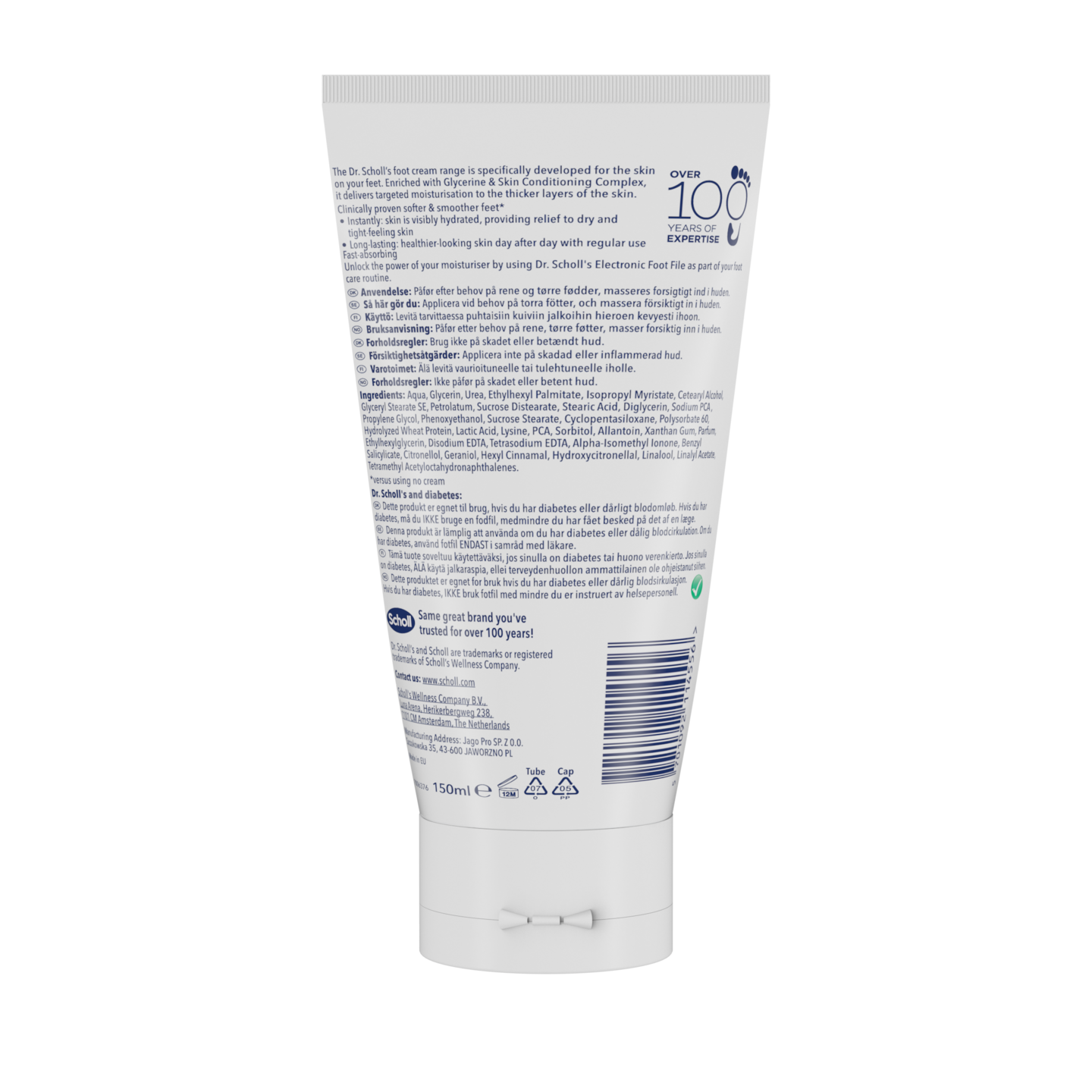 Scholl jalkavoide 150ml hydration boost