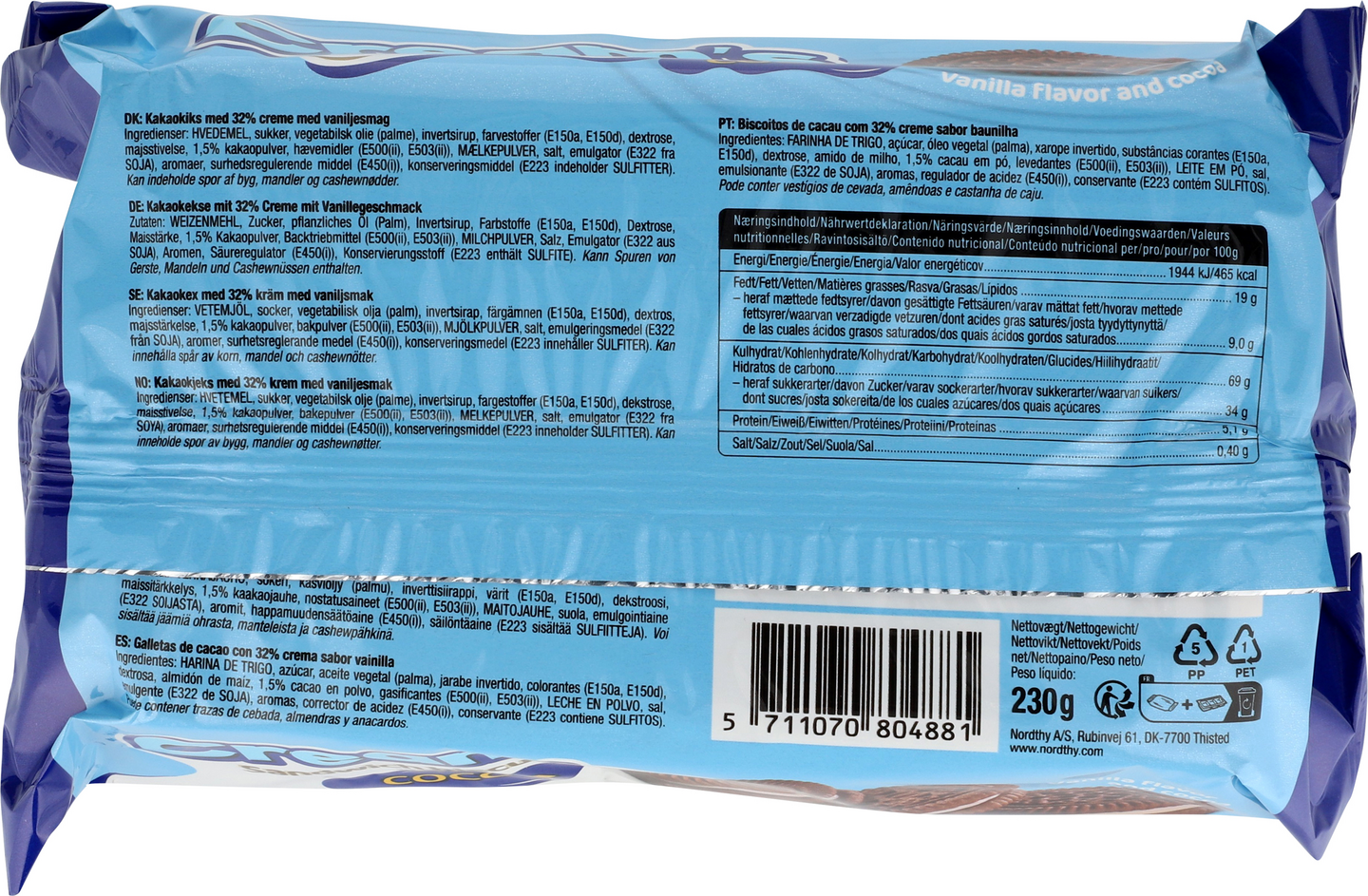 Creams sandwich biscuits 230g Classic