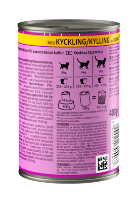 Whiskas kanaa kastikkeessa 400g