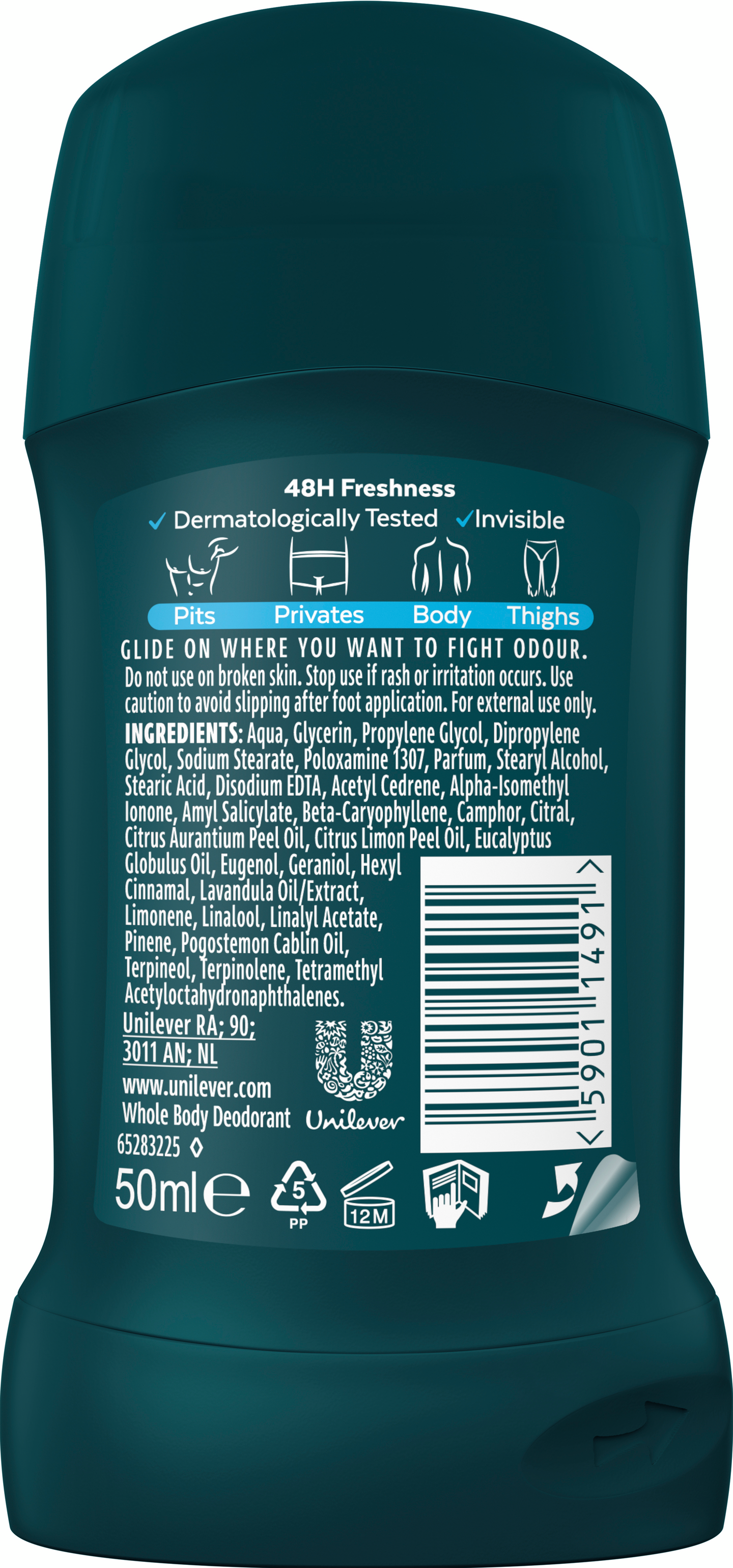 Rexona Men Whole Body Ocean Rush deodorantti stick  50 ml