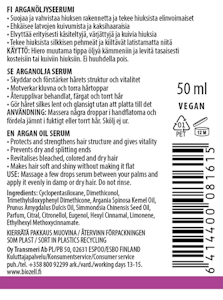 Biozell Professional seerumi 50ml arganöljy