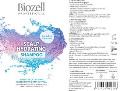 Biozell Scalp Kosteuttava shampoo 250ml