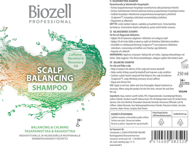 Biozell Scalp Tasapainottava shampoo 250ml