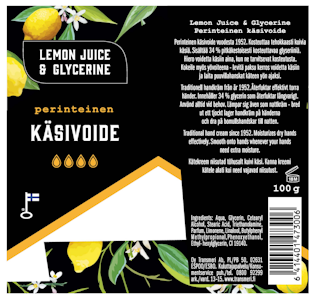 Lemon Juice & Glycerine Perinteinen käsivoide 100 g/95 ml