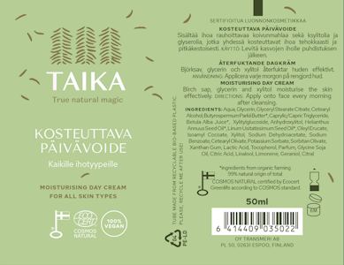 Taika kosteuttava päivävoide 50ml