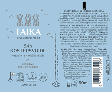 Taika Sensitive 24h kosteusvoide 50ml