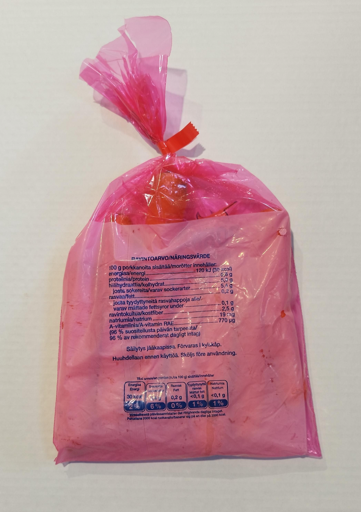 Porkkana 500g Lakeuden Juurespakkaajat Oy
