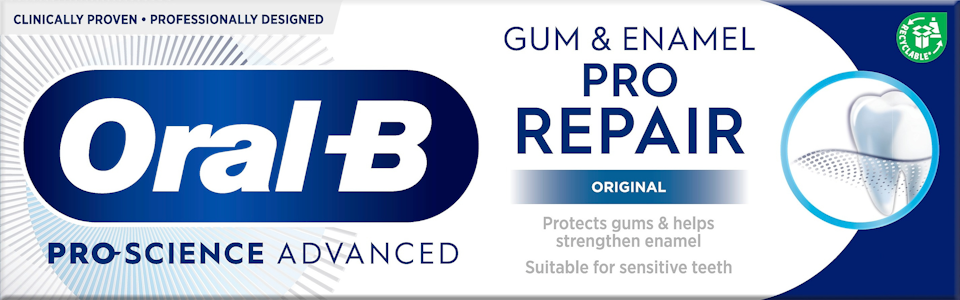 Oral-B Pro-Science Advanced Gum & Enamel Pro-Repair Original hammastahna 75ml