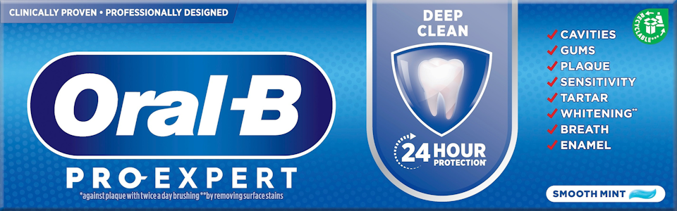 Oral-B hammastahna 75ml Pro-Expert Deep Clean