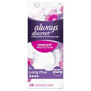 Always Discreet inkontinenssisuoja 24kpl Long Plus