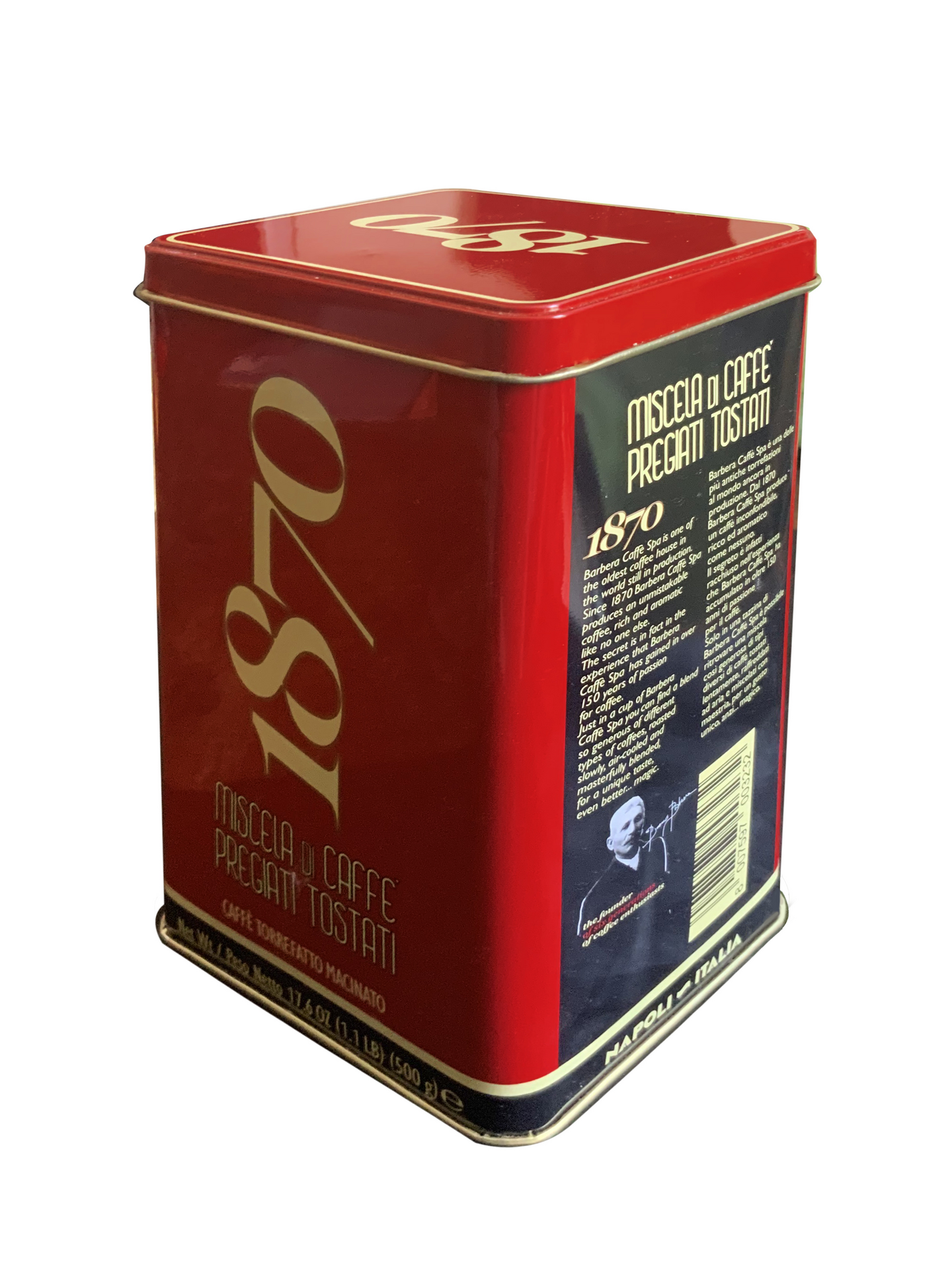 Barbera Red Vintage Box jauhettu kahvi 500g