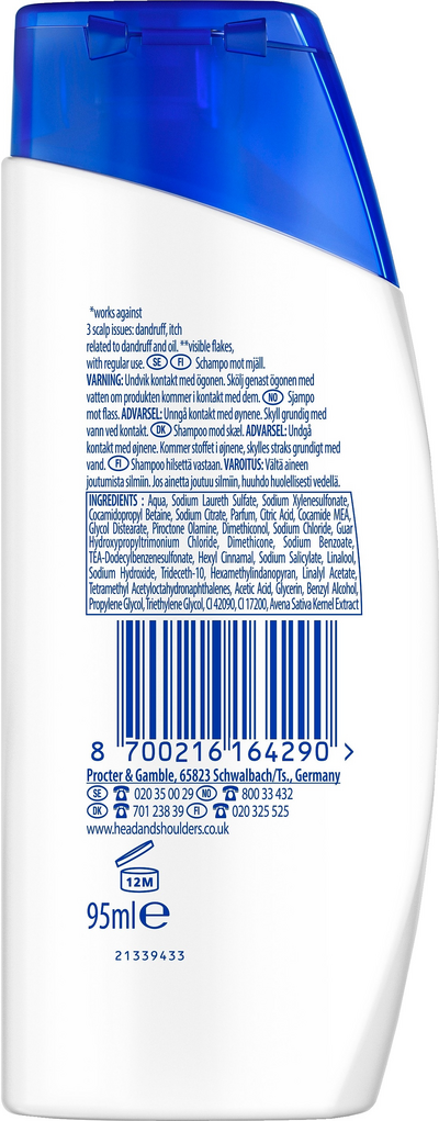 head&shoulders Classic Clean 95ml shampoo