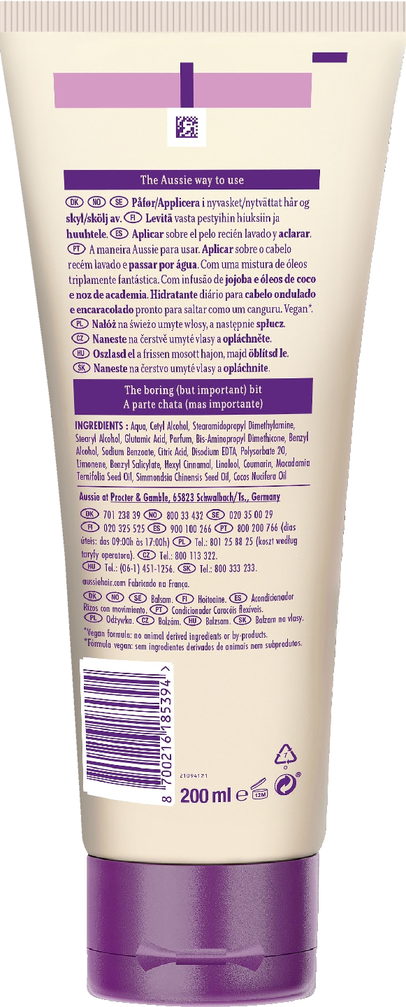 Aussie hoitoaine 200ml Bouncy Curls