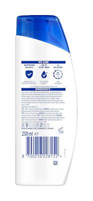 head&shoulders shampoo 250ml Apple Fresh 2in1
