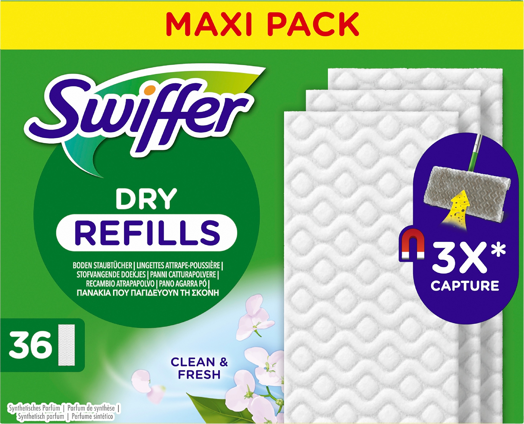 Swiffer Pölyliina lattialle 36kpl