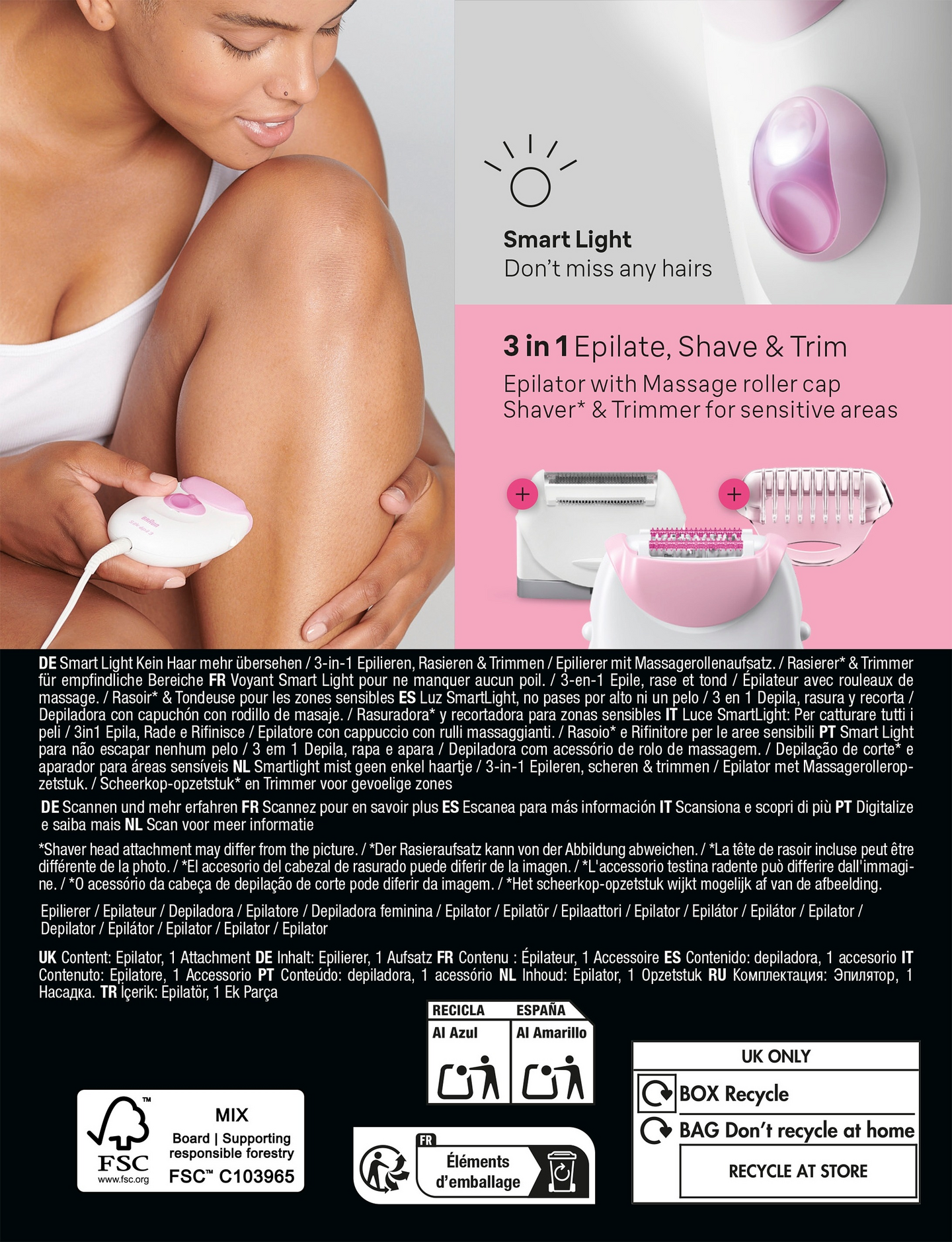 Braun Silk-epil 3 SE3-031 -epilaattori