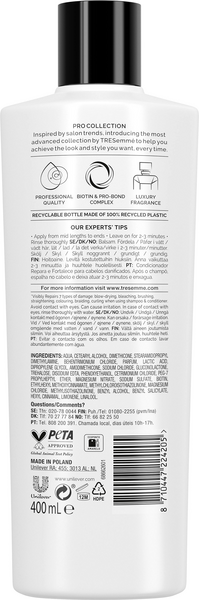 TreSemme hoitoaine 400ml Biotin + Repair