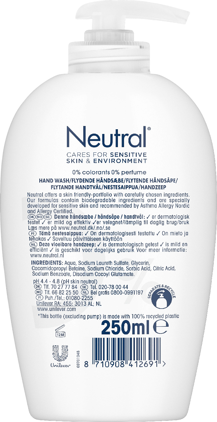 Neutral nestesaippua 250ml