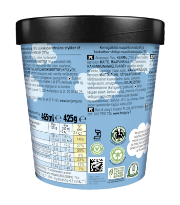 Ben & Jerry's jäätelö 465ml/425g Peanut Butter Cup